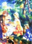 Pierre Renoir The Apple Seller Norge oil painting reproduction
